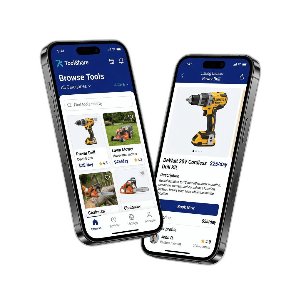 Rentool App Preview